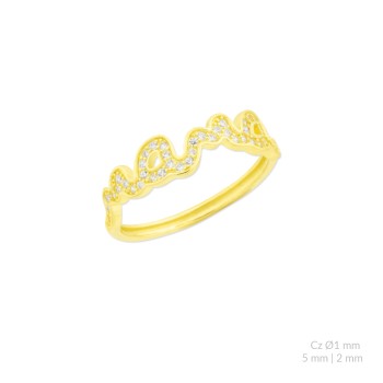 Bague en Argent avec oxyde... 2