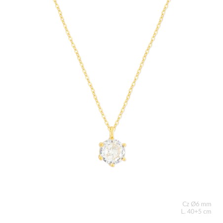 Gargantilla de Plata de Ley | Ø6 mm