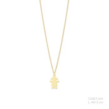 Silver necklace with cubic... 2