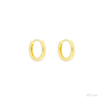 Silver earrings | Ø12mm 2