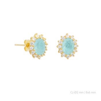 Pendientes de Plata de Ley 2