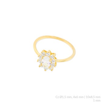 Anillo de Plata de Ley con... 2