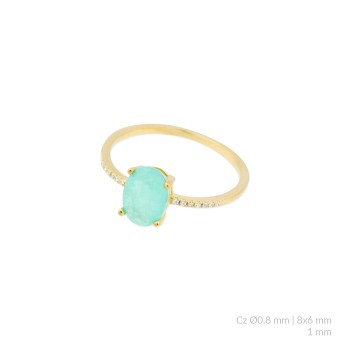 Anel de Prata Esterlina 2