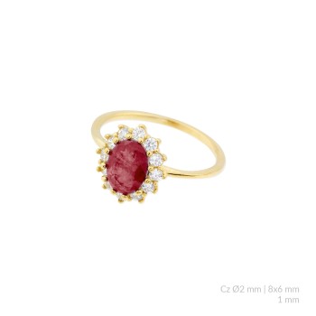 Anillo de Plata de Ley 2