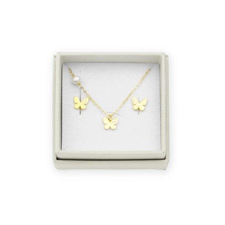 Sterling Silver Pack - Earrings and necklace