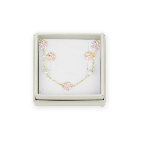 Argent Sterlin Pack - Boucles d'oreilles et tour de cou