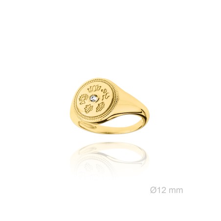 Sello C. Suerte Dorado