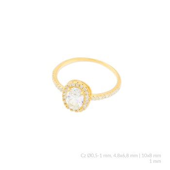 Bague en Argent avec oxyde... 2