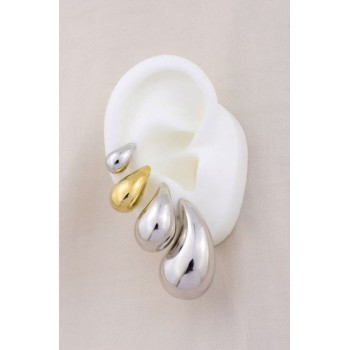 Silver earrings | 19x11 mm 2