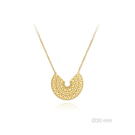 Gargantilla Colecc. Azteca Dorada