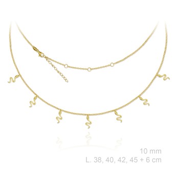 Silver Necklaces with Cubic... 2