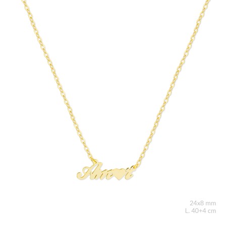 Gargantilha em Prata Esterlina