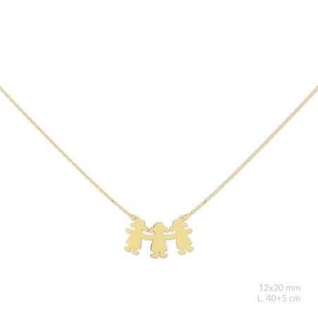 Sautoir en Argent | Fille / Fille / Fille