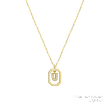 Silver necklace | U 2