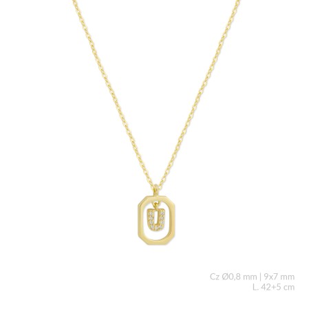 Sautoir en Argent | U