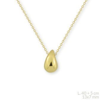 Silver Necklace | 13x7 mm 2