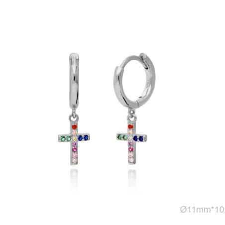 Boucles d'oreilles Zircons