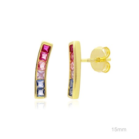 Boucles d'oreilles Zircons