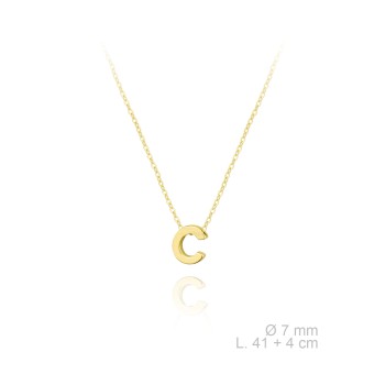 Gargantilla mini letra "C"... 2