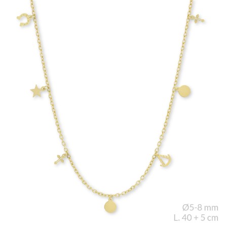 Gargantilha em Prata Esterlina | Virgem do Rocío