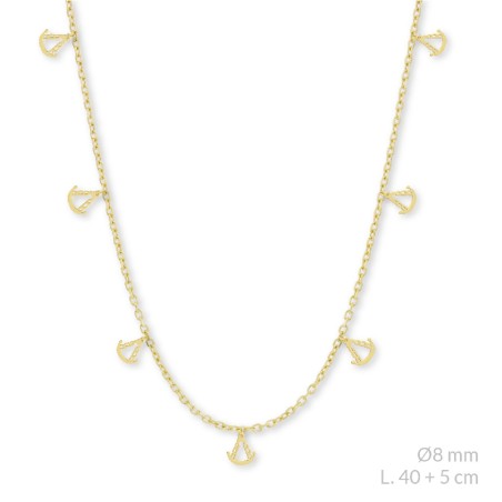 Gargantilha em Prata Esterlina | Virgem do Rocío