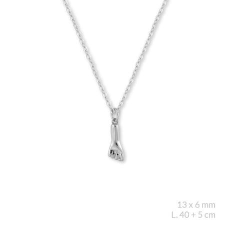 Gargantilla de Plata de Ley 