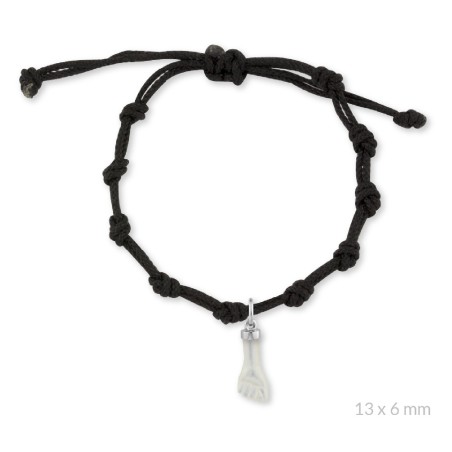 Pulsera de Plata de Ley | Negro