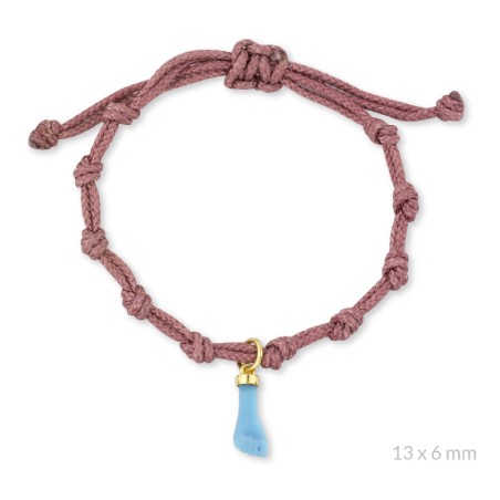 Pulsera de Plata de Ley | Rosa