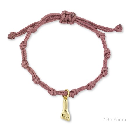Pulsera de Plata de Ley | Rosa