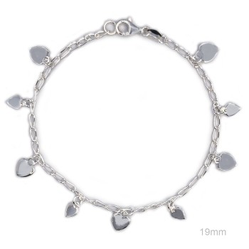 Pulseiras Prata lisa 2