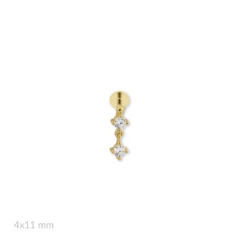 Piercing de Plata de Ley 2