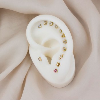 Pendientes de Plata de Ley 2