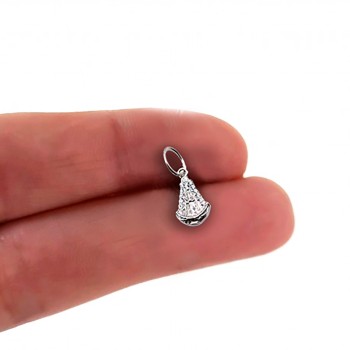 Colgante Virgen del Rocío 8mm 2