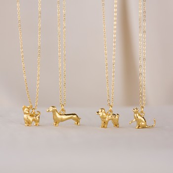 Silver necklace | Greyhound 2