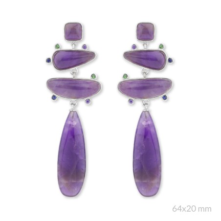 Pendientes de Plata de Ley