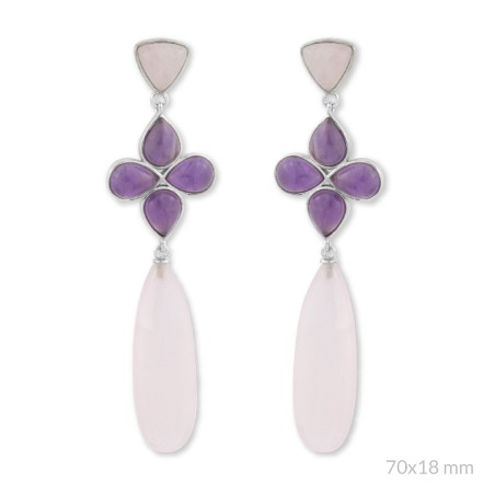 Pendientes de Plata de Ley