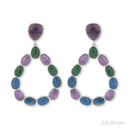 Boucles d'oreilles en Argent