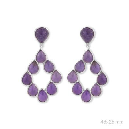 Boucles d'oreilles en Argent