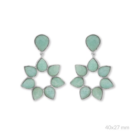 Boucles d'oreilles en Argent