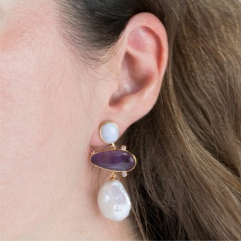 Boucles d'oreilles en Argent 2