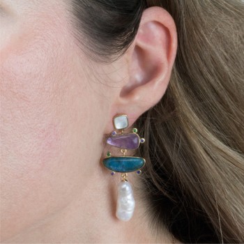 Boucles d'oreilles en Argent 2