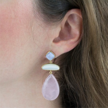 Boucles d'oreilles en Argent