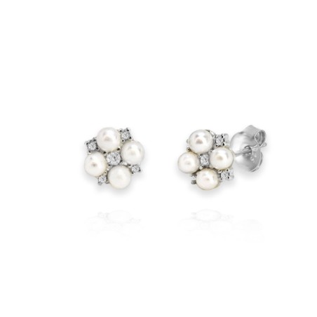 Boucles d'oreilles Zircons