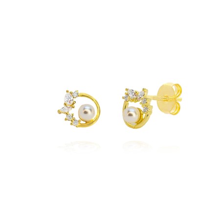 Boucles d'oreilles Zircons