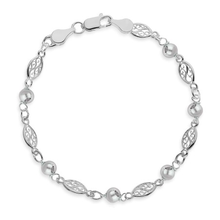 Pulseiras Prata lisa