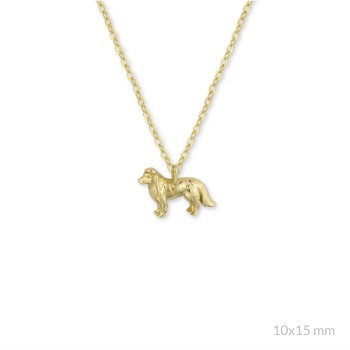 Silver necklace | Border...