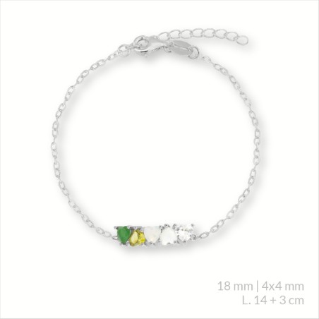 Pulseira de Prata Esterlina