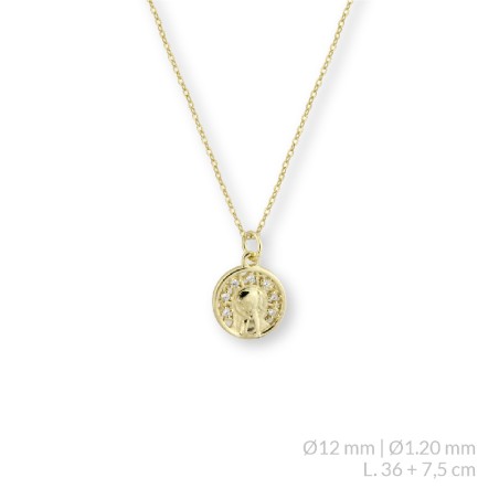 Gargantilha de Prata Esterlina