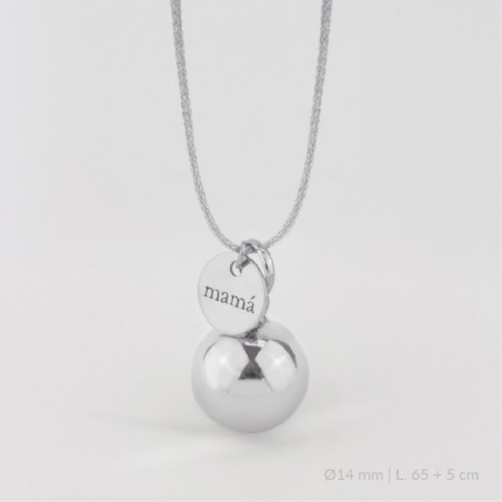 Llamador de Ángel de Plata de Ley