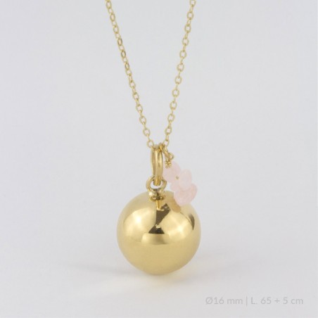 Llamador de Ángel de Plata de Ley | Ø16 mm